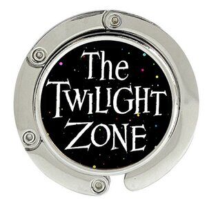 The Twilight Zone Purse Hanger Foldable Hook Handbag Table Bag Holder Metal